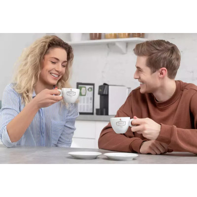 Капсульная кофеварка DOLCE AROMA "Julia" с системой Lavazza Blue (Черная) 6971626982794