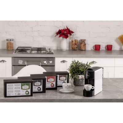 Капсульная кофеварка DOLCE AROMA "Julia" с системой Lavazza Blue (Белая) 6971626983791