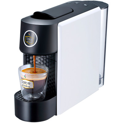 Капсульная кофеварка DOLCE AROMA "Julia" с системой Lavazza Blue (Белая) 6971626983791