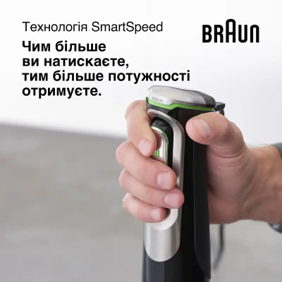 Блендер BRAUN MQ 9187 XLI BK Блендер BRAUN MQ 9187 XLI BK