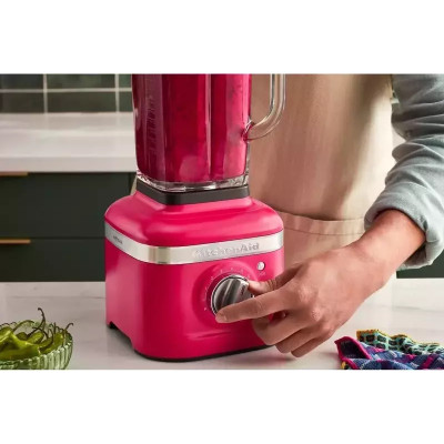 Блендер KitchenAid Artisan K400 1,4 л 5KSB4026EHI со стеклянным стаканом (Гибискус)