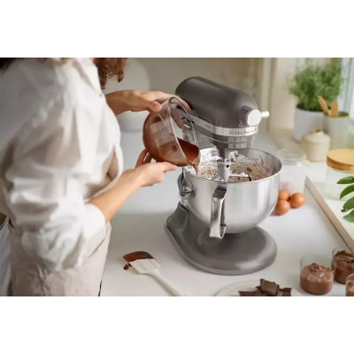 Кухонная машина KitchenAid Artisan 5,6 л 5KSM60SPXECU с подъемной чашей (Серебристый) Кухонная машина KitchenAid Artisan 5,6 л 5KSM60SPXECU с подъемной чашей (Серебристый)