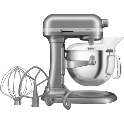 Кухонная машина KitchenAid Artisan 5,6 л 5KSM60SPXECU с подъемной чашей (Серебристый) Кухонная машина KitchenAid Artisan 5,6 л 5KSM60SPXECU с подъемной чашей (Серебристый)