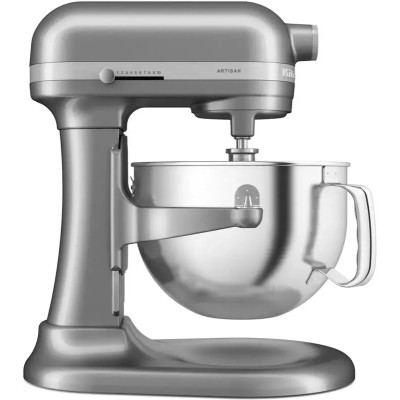 Кухонная машина KitchenAid Artisan 5,6 л 5KSM60SPXECU с подъемной чашей (Серебристый) Кухонная машина KitchenAid Artisan 5,6 л 5KSM60SPXECU с подъемной чашей (Серебристый)