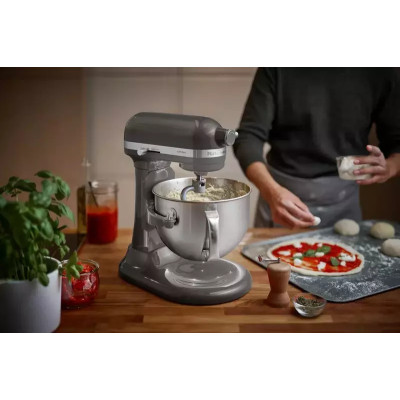 Кухонная машина KitchenAid Artisan 5,6 л 5KSM60SPXECU с подъемной чашей (Серебристый) Кухонная машина KitchenAid Artisan 5,6 л 5KSM60SPXECU с подъемной чашей (Серебристый)