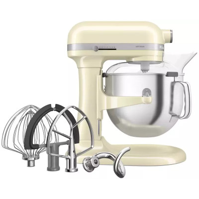 Кухонная машина KitchenAid Artisan 6,6 л 5KSM70SHXEAC с подъемной чашей (Кремовый) Кухонная машина KitchenAid Artisan 6,6 л 5KSM70SHXEAC с подъемной чашей (Кремовый)