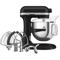 Кухонная машина KitchenAid Artisan 6,6 л 5KSM70SHXEBM с подъемной чашей (Черный матовый) Кухонная машина KitchenAid Artisan 6,6 л 5KSM70SHXEBM с подъемной чашей (Черный матовый)