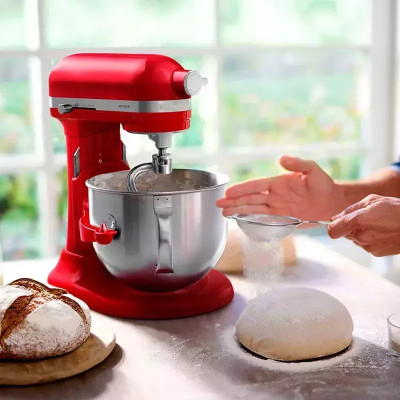 Кухонная машина KitchenAid Artisan 6,6 л 5KSM70SHXEER с подъемной чашей (Красный)