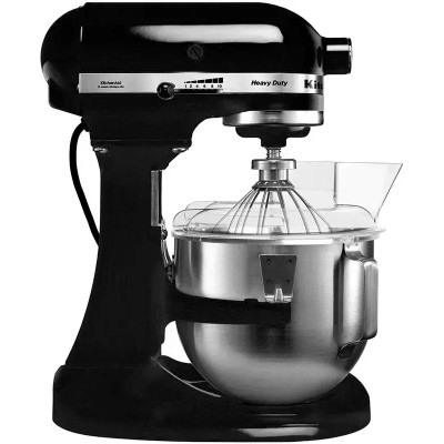 Кухонная машина KitchenAid Heavy Duty 4,8 л 5KPM5EOB с откидным блоком (Черный)