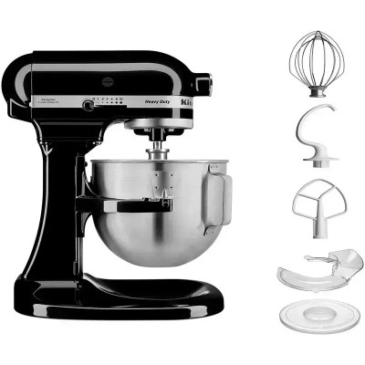 Кухонная машина KitchenAid Heavy Duty 4,8 л 5KPM5EOB с откидным блоком (Черный) Кухонная машина KitchenAid Heavy Duty 4,8 л 5KPM5EOB с откидным блоком (Черный)