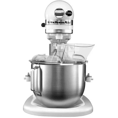 Кухонная машина KitchenAid Heavy Duty 4,8 л 5KPM5EWH с откидным блоком (Белый)