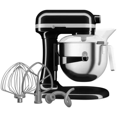Кухонная машина KitchenAid Heavy Duty 6,6 л 5KSM70JPXEOB с подъемной чашей (Черный) Кухонная машина KitchenAid Heavy Duty 6,6 л 5KSM70JPXEOB с подъемной чашей (Черный)