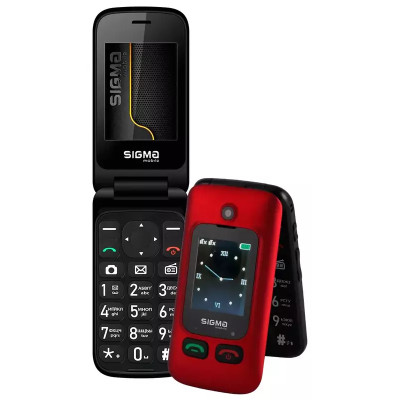 Sigma Comfort 50 Shell DUO Type-C (Red-Black)