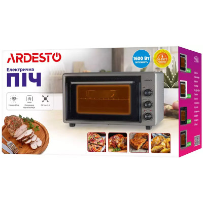 Электрическая мини-печ Ardesto MEO-S45GBG Электрическая мини-печ Ardesto MEO-S45GBG