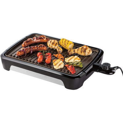 Гриль-барбекю электрический George Foreman 25850-56 Smokeless BBQ Grill