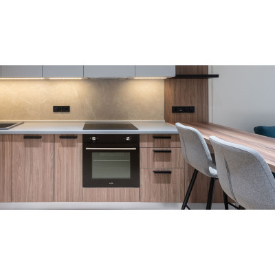 Духовой шкаф электрический VENTOLUX ASTI 3 MT (BK)