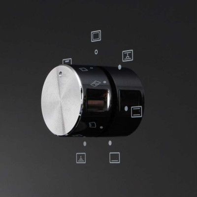 Духовой шкаф электрический VENTOLUX EO56M-6K BK