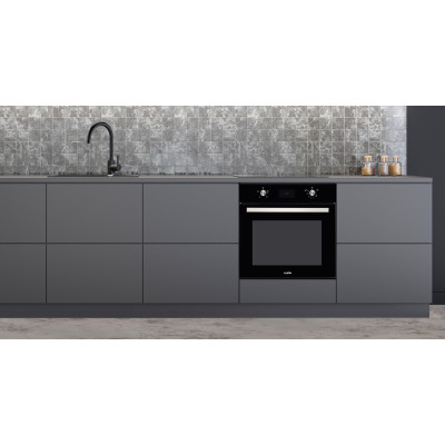 Духовой шкаф газовый VENTOLUX LAS VEGAS 6 TC ESG R (BK)