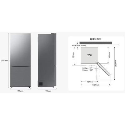 Холодильник Samsung RB53DG703EB1UA BMF