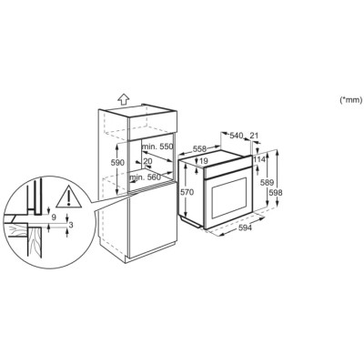 Духовой шкаф электрический Zanussi ZOHEE2X2