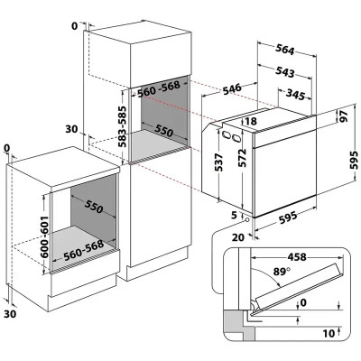 Духовой шкаф электрический Whirlpool AKZ99421CSNB Духовой шкаф электрический Whirlpool AKZ99421CSNB