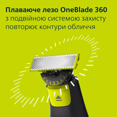 Электростанок PHILIPS OneBlade Pro 360 QP6542/15 для лица и тела Электростанок PHILIPS OneBlade Pro 360 QP6542/15 для лица и тела