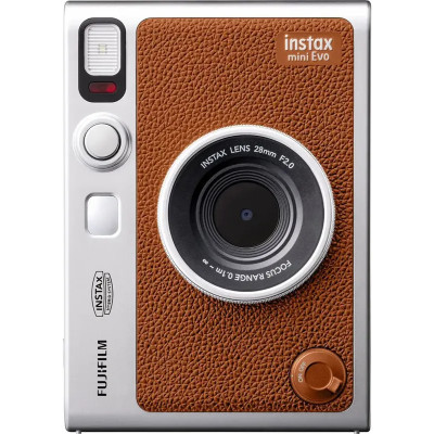 Фотокамера моментальной печати Fujifilm INSTAX MINI EVO Brown Фотокамера моментальной печати Fujifilm INSTAX MINI EVO Brown
