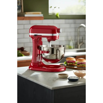 Кухонная машина KitchenAid Heavy Duty 5,2 л 5KSM55SXXEER с откидным блоком, красный
