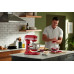 Кухонная машина KitchenAid Heavy Duty 5,2 л 5KSM55SXXEER с откидным блоком, красный