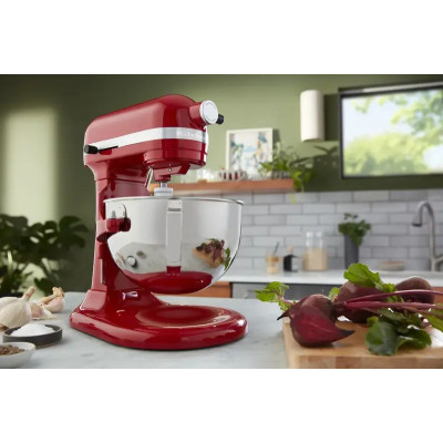 Кухонная машина KitchenAid Heavy Duty 5,2 л 5KSM55SXXEER с откидным блоком, красный