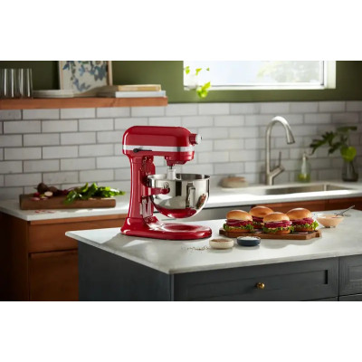 Кухонная машина KitchenAid Heavy Duty 5,2 л 5KSM55SXXEER с откидным блоком, красный