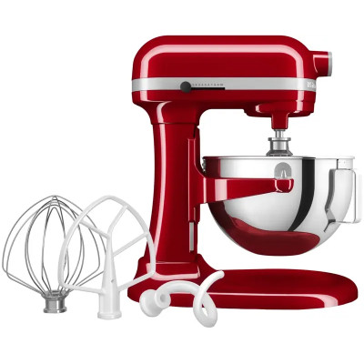 Кухонная машина KitchenAid Heavy Duty 5,2 л 5KSM55SXXEER с откидным блоком, красный