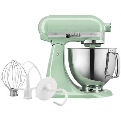 Кухонная машина KitchenAid Artisan 4,8 л 5KSM125EPT с откидным блоком фисташковый Кухонная машина KitchenAid Artisan 4,8 л 5KSM125EPT с откидным блоком фисташковый
