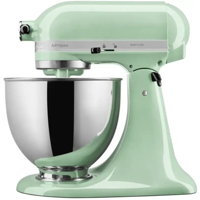 Кухонная машина KitchenAid Artisan 4,8 л 5KSM125EPT с откидным блоком фисташковый Кухонная машина KitchenAid Artisan 4,8 л 5KSM125EPT с откидным блоком фисташковый