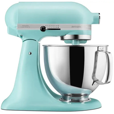 Кухонная машина KitchenAid Artisan 4,8 л 5KSM125EMI с откидным блоком, цвет минеральная вода Кухонная машина KitchenAid Artisan 4,8 л 5KSM125EMI с откидным блоком, цвет минеральная вода