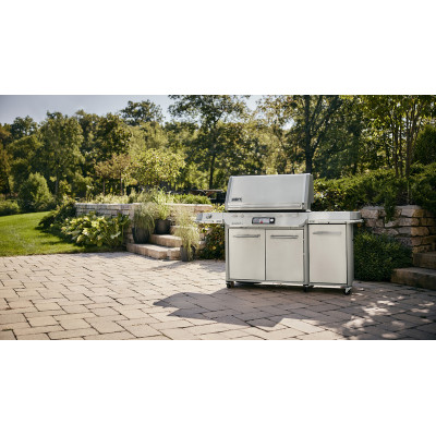 Газовый гриль Weber Summit FS38X S Smart нержавеющая сталь 1500069