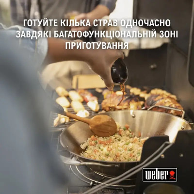 Гриль газовый Weber Genesis E-415, чёрный (1500612)