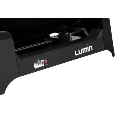 Электрический гриль Weber Lumin Compact 1000 с подставкой, черный 91010879