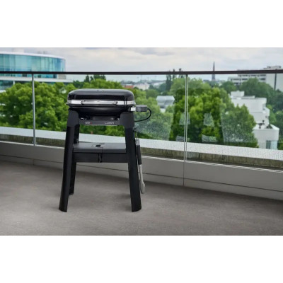 Электрический гриль Weber Lumin Compact 1000 с подставкой, черный 91010879
