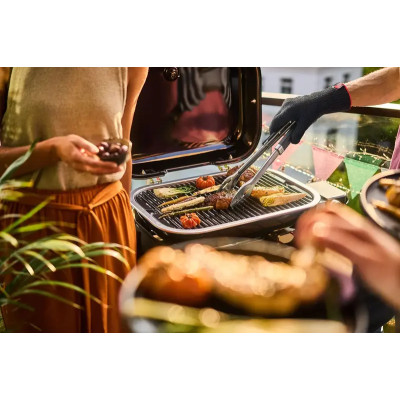 Электрический гриль Weber Lumin Compact 1000 с подставкой, черный 91010879