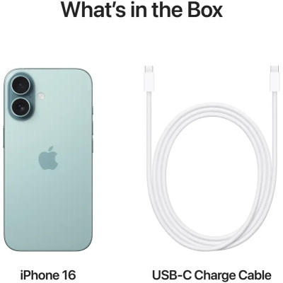 Apple iPhone 16 128GB Teal (MYED3)