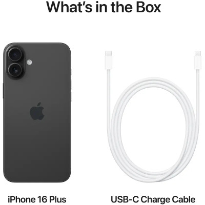 Apple iPhone 16 Plus 128GB Black (MXVU3)