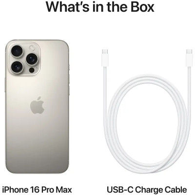 Apple iPhone 16 Pro Max 512GB Natural Titanium (MYX33)