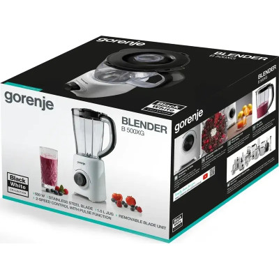 Блендер стационарный Gorenje B500XG белый