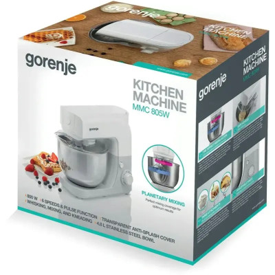 Кухонная машина Gorenje MMC805W белый