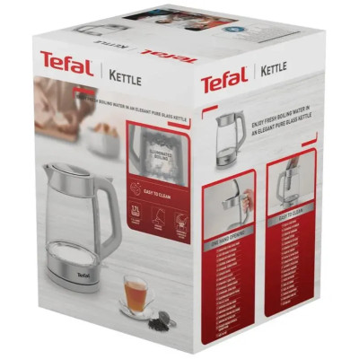 Электрочайник Tefal Glass Kettle KI605B30