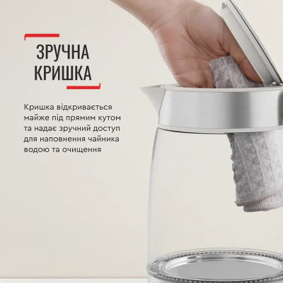 Электрочайник Tefal Glass Kettle KI605B30