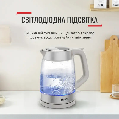 Электрочайник Tefal Glass Kettle KI605B30